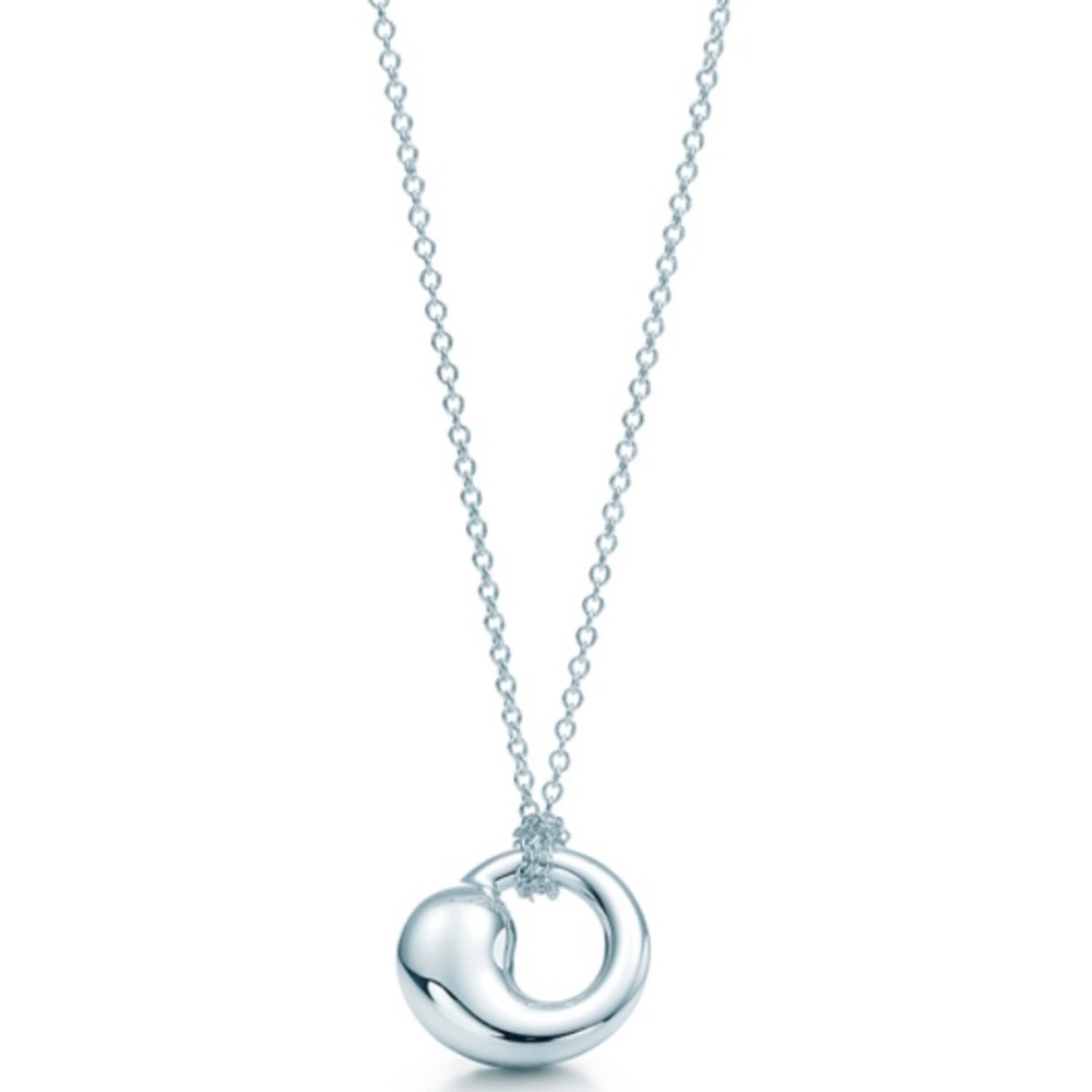 Authentic Tiffany & Co. Eternal Circle Pendant